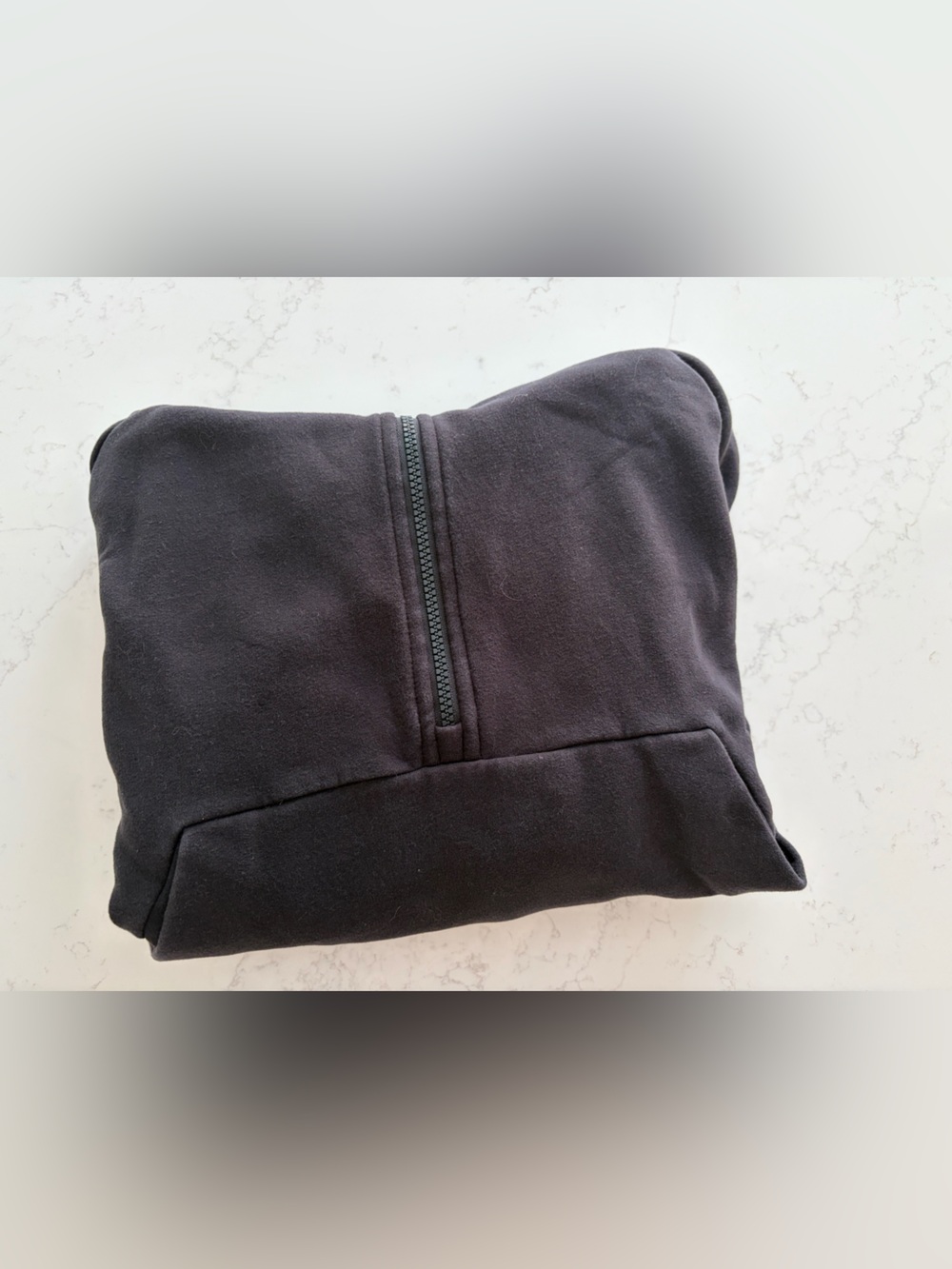 Easy fleece 1/2 zip hoodie